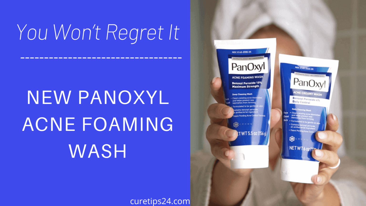 Try This New Panoxyl Acne Foaming Wash You won't regret it