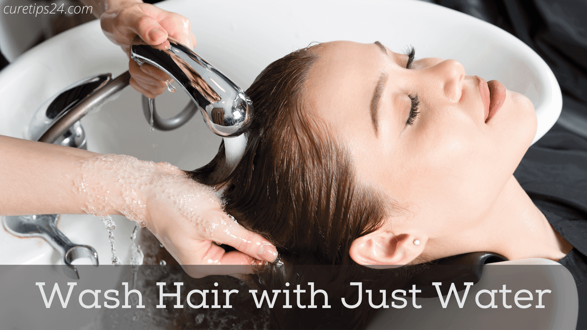 Wash hair with just water