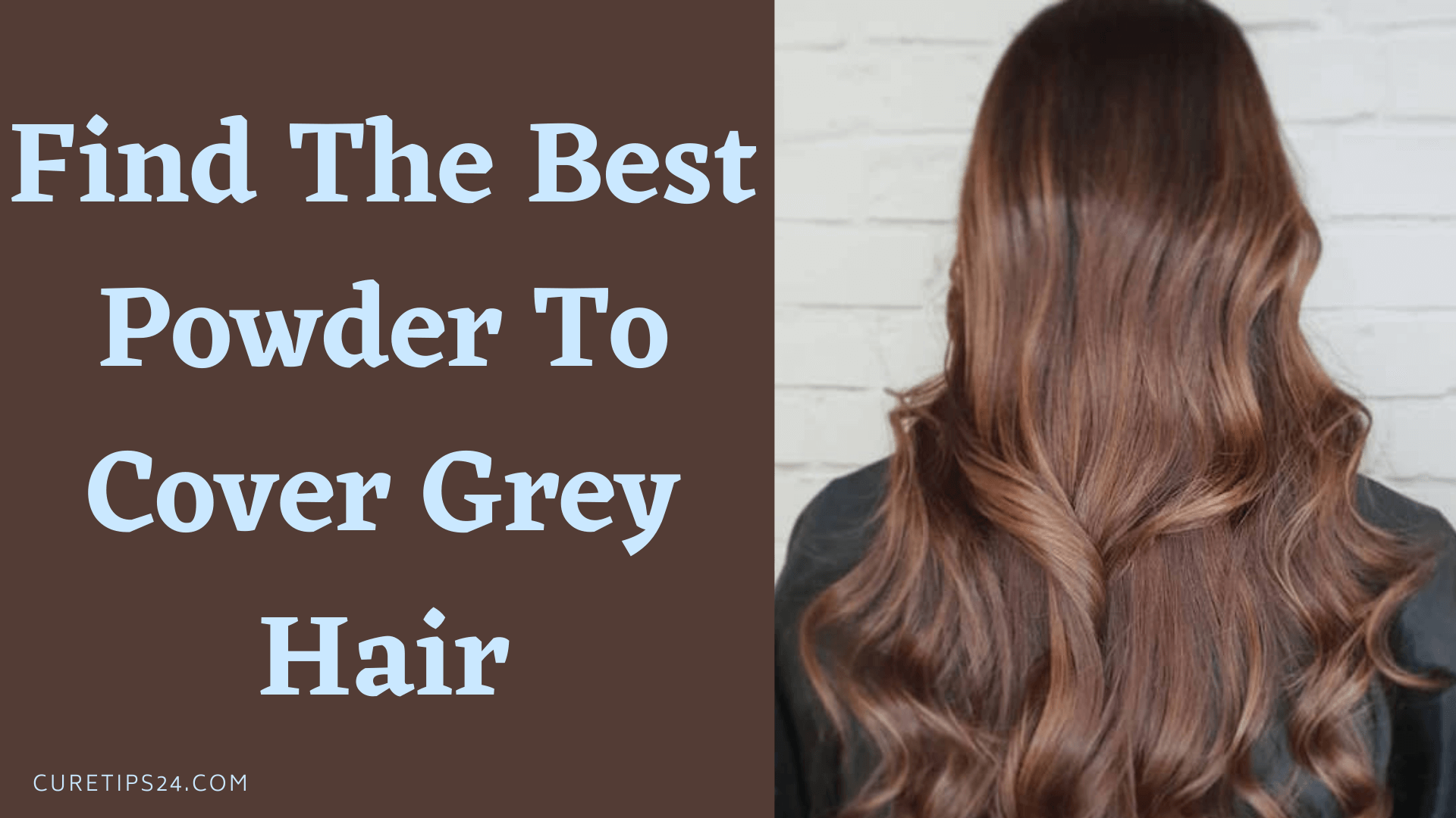 powder to cover grey hair