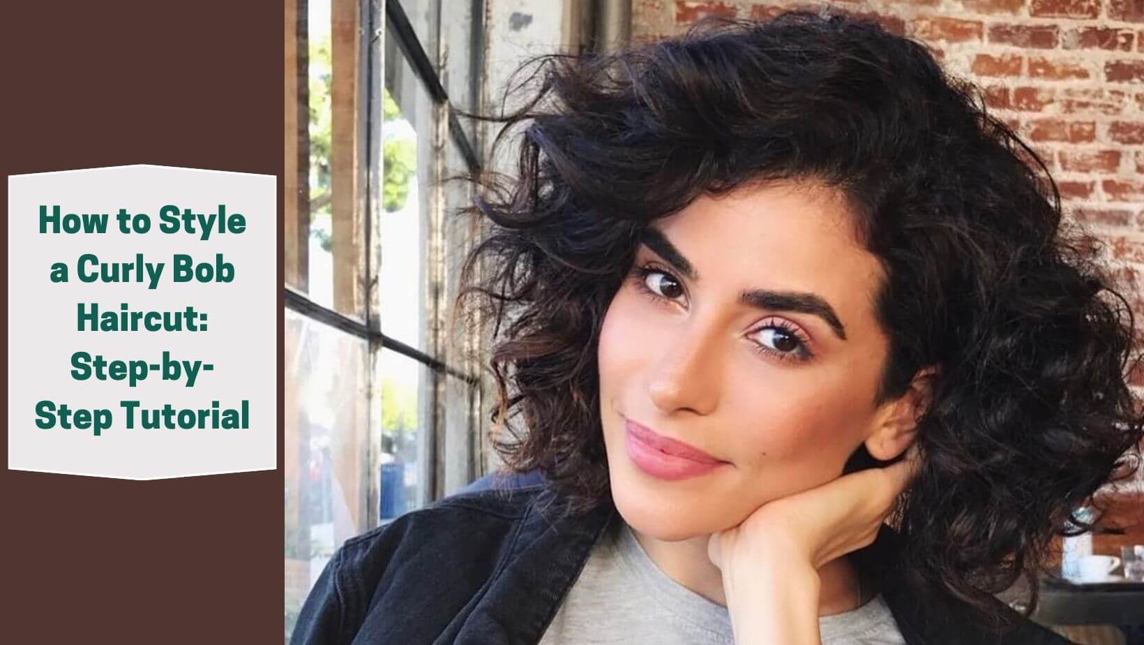 How to Style a Curly Bob Haircut