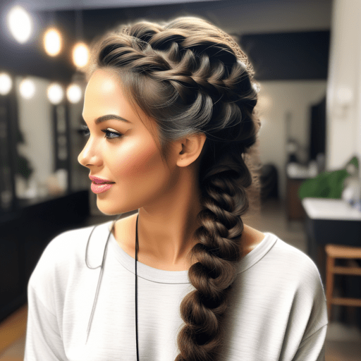 How to Braid Hair from the Top